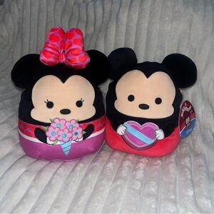 Mickey & Minnie Valentines 2024 8” Squishmallows